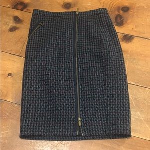 2 FOR $20 J Crew zip up pencil skirt - wool